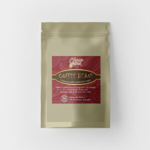 Cemillas de Cafe cubiertas de cacao azucarado